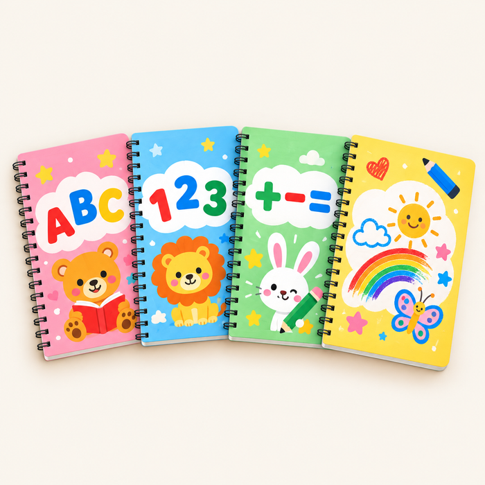 4 Cuadernos Mágicos Montessori