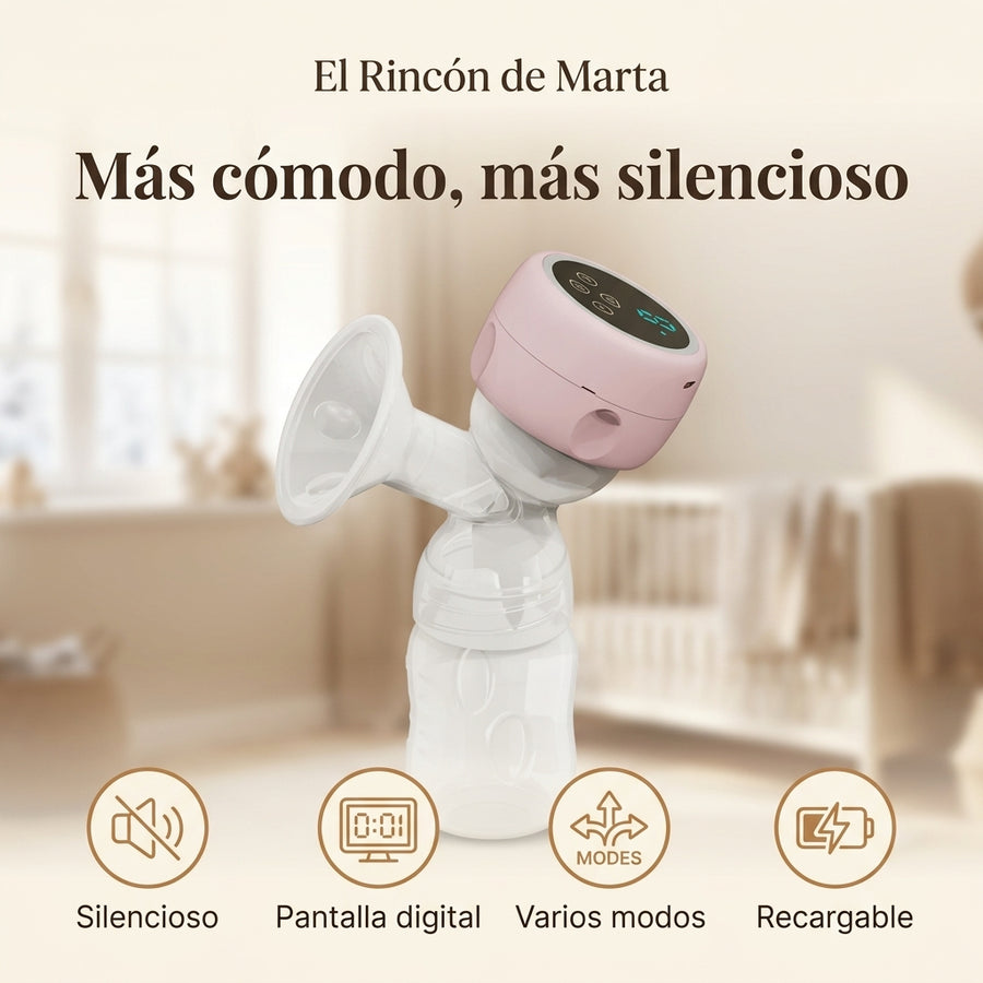 Extractor de Leche Eléctrico Silencioso