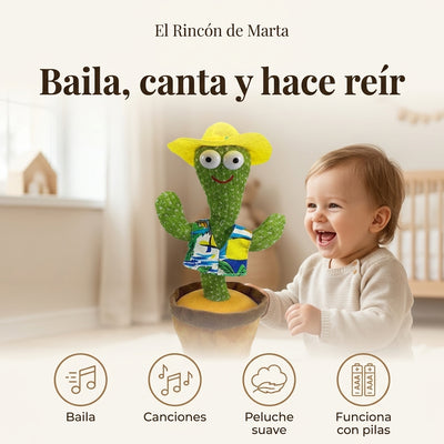 Cactus Bailarín Musical — Peluche que Baila y Canta