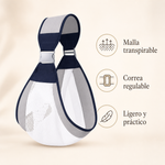 Portabebés Transpirable Ajustable para Bebé — Gris