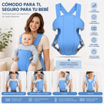 Portabebés Ergonómico 3 en 1 — El que cuida tu espalda y a tu bebé a la vez