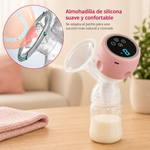 Extractor de Leche Eléctrico Silencioso — Pantalla LED y Batería USB-C