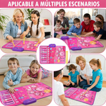 Tapete Musical 2 en 1 Piano y Batería — 8 Instrumentos y 10 Canciones