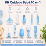 Kit Cuidado Bebé 10 en 1 — Manicura, Higiene y Aseo Completo
