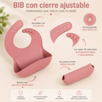 Set Vajilla de Silicona 6 piezas para Bebé — Sin BPA