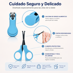 Kit Cuidado Bebé 10 en 1 — Manicura, Higiene y Aseo Completo