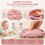Set Vajilla de Silicona 6 piezas para Bebé — Sin BPA