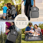 Mochila Maternidad 5 en 1 con Cuna Plegable — Monstyle