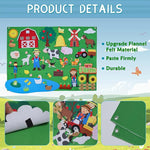Juego educativo de granja en fieltro para niños - additional image 3