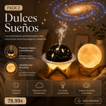 Nube de Sueños™ — Humidificador Proyector Saturno