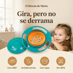 Plato Giratorio 360° Antiderrames para Bebé