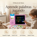 Pizarra Educativa Bilingüe 2 en 1