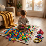 Bloques Flexibles de Construcción — 730 Piezas
