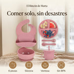 Set Vajilla de Silicona 6 piezas para Bebé